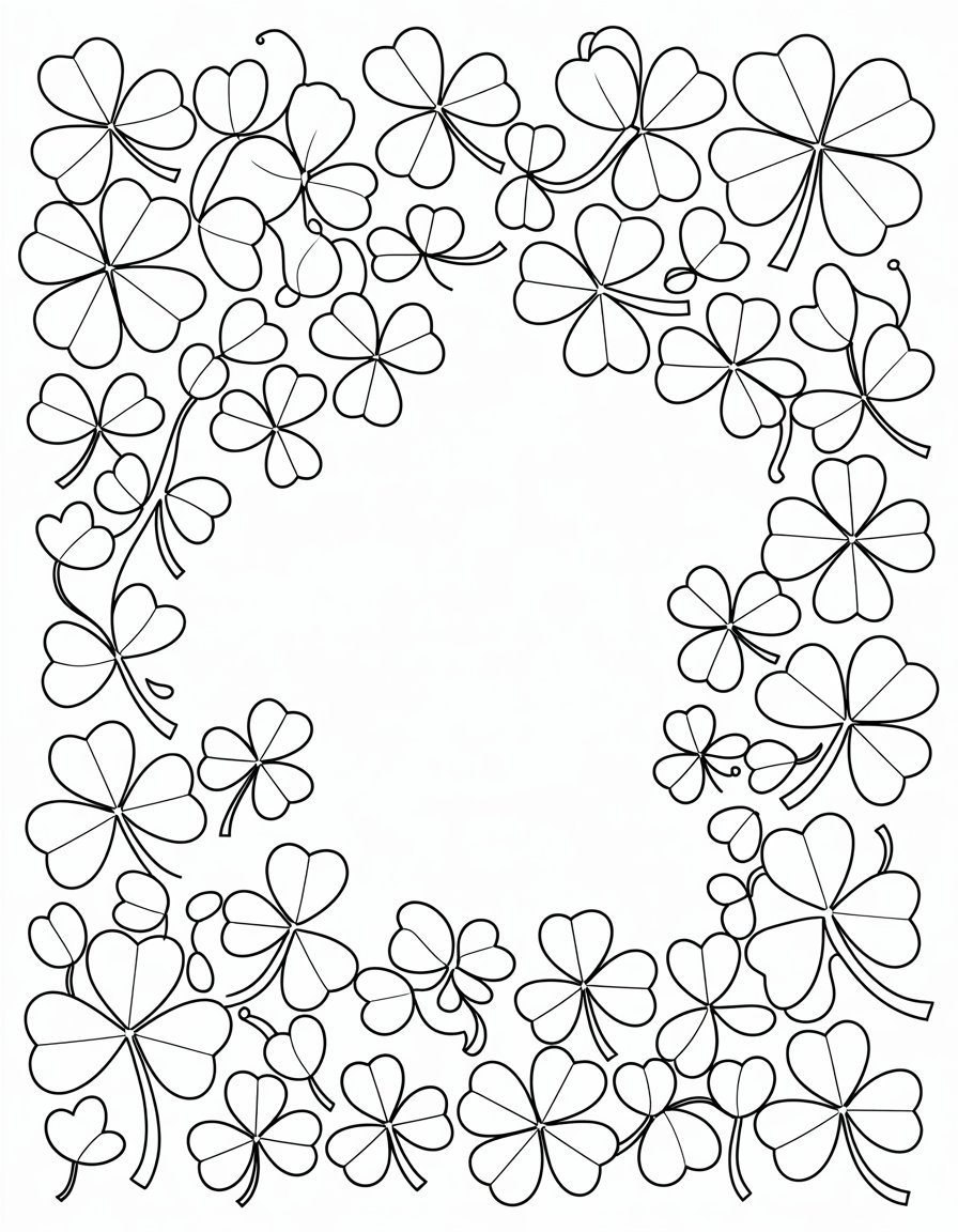 Shamrock Border
